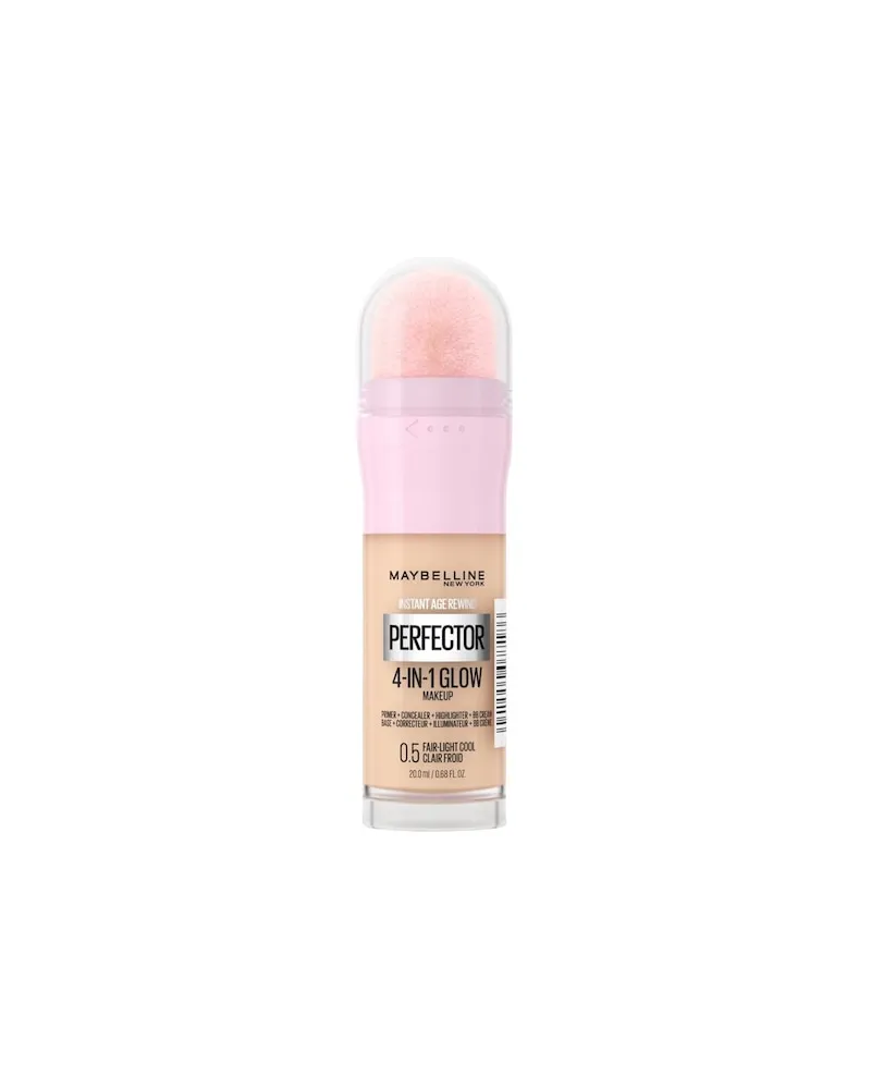Maybelline Maybelline-New-York Teint-Make-up Foundation4-in-1 Glow Makeup 00,5 Fair Light Cool 749,50 € / 1 l 