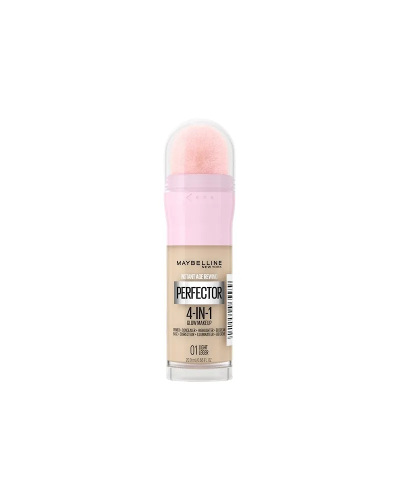 Maybelline Maybelline-New-York Teint-Make-up Foundation4-in-1 Glow Makeup 00,5 Fair Light Cool 749,50 € / 1 l 