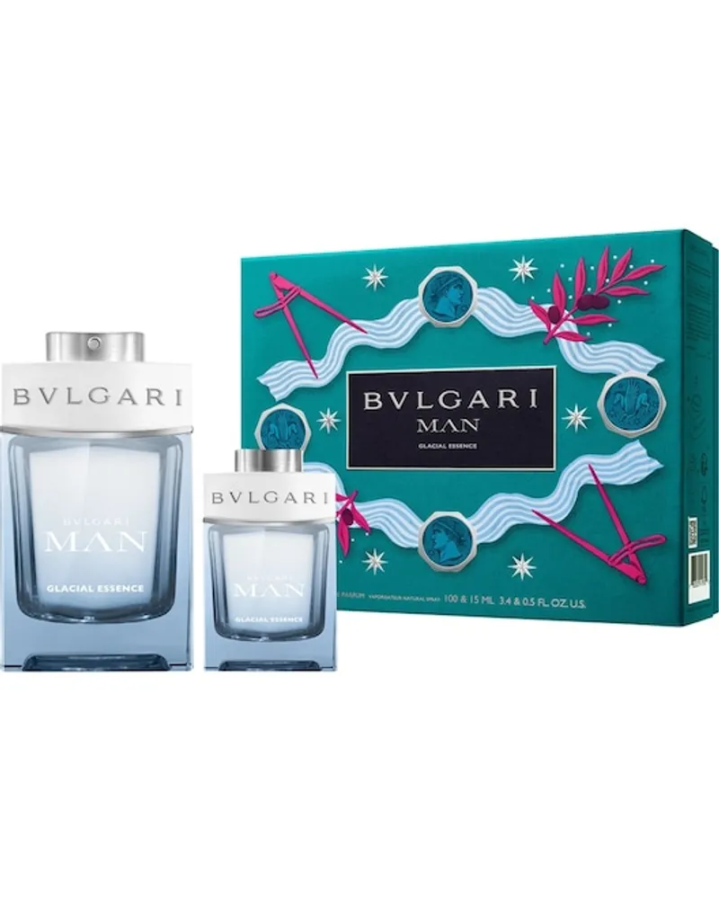 Bulgari Herrendüfte BVLGARI MAN Glacial EssenceGeschenkset Eau de Parfum Spray 100 ml + Eau de Parfum Travel Spray 15 ml 