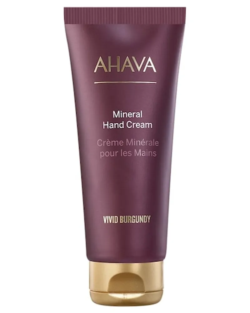 Ahava Körperpflege Deadsea Water Hand Cream Vivid Burgundy 