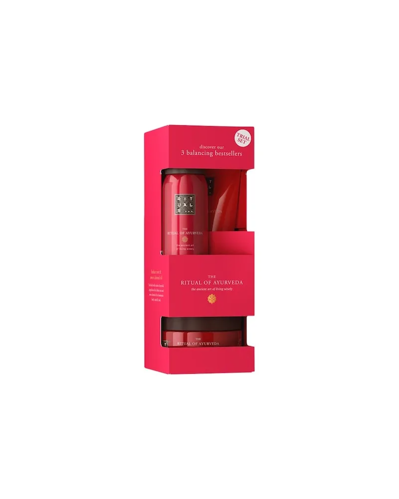 RITUALS Rituale The-Ritual-Of-AyurvedaTrial Set The Ritual of Ayurveda Body Scrub 125 g + The Ritual of Ayurveda Body Cream 70 ml + The Ritual of Ayurveda Foaming Shower Gel 50 ml 16,19 