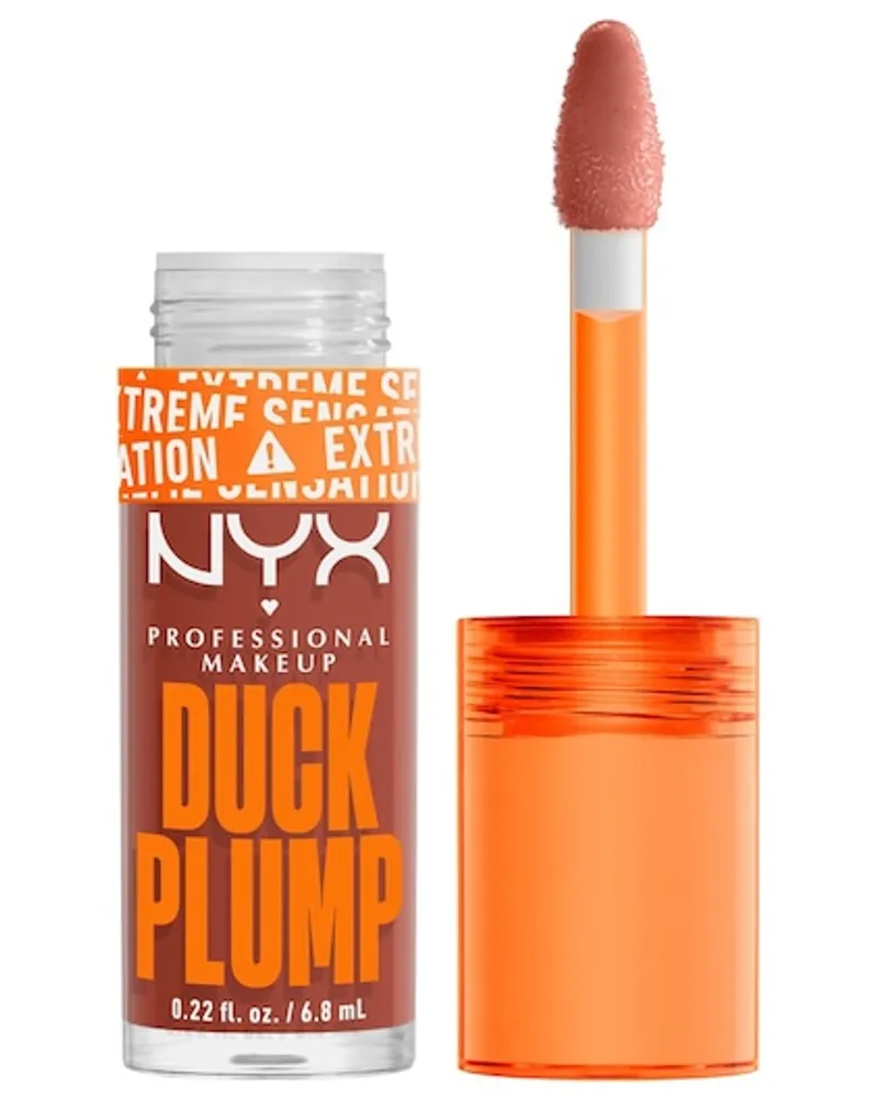 NYX Cosmetics Lippen Make-up Lipgloss Duck Plump Clearly Spicy 