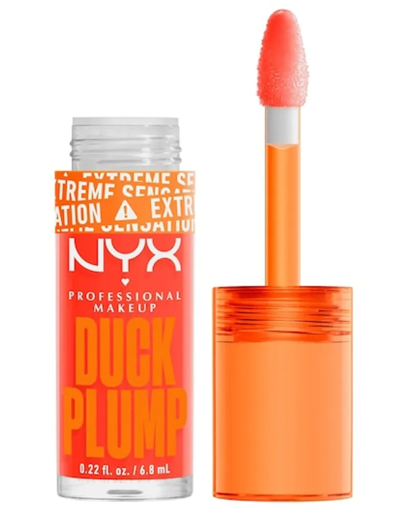 NYX Cosmetics Lippen Make-up Lipgloss Duck Plump Clearly Spicy 