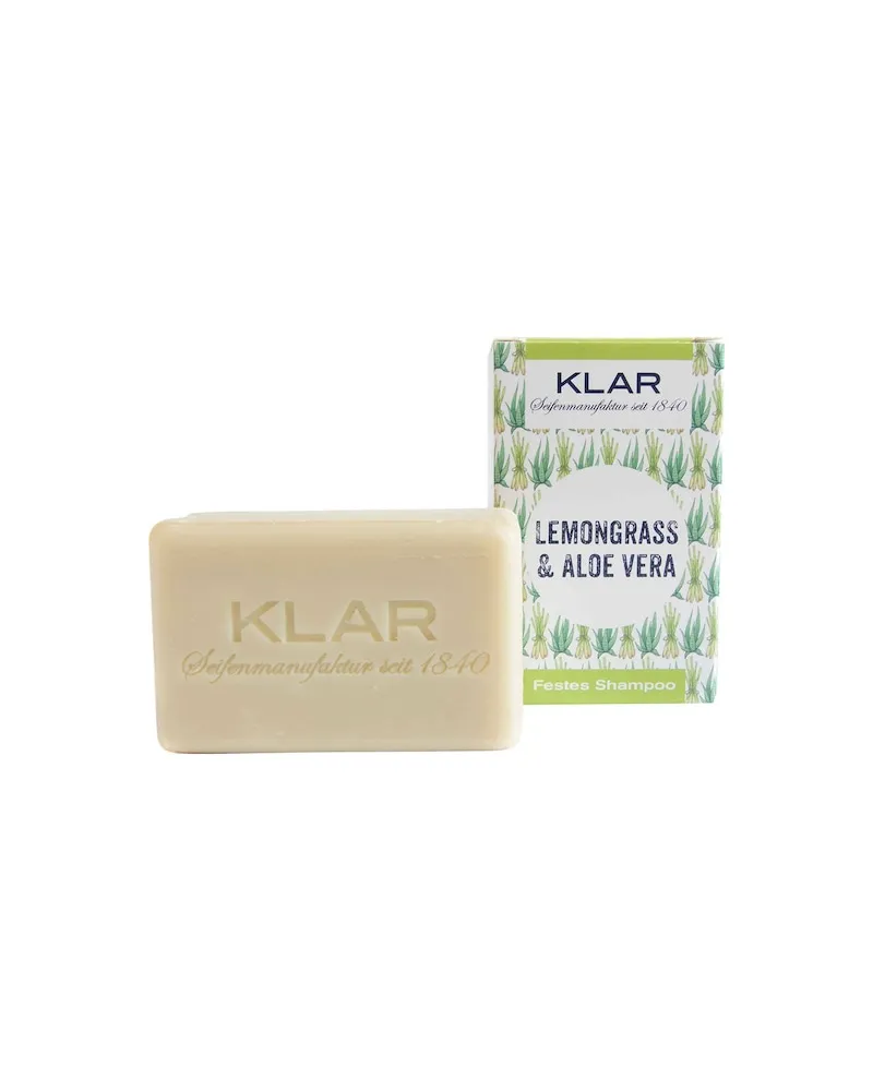 Klar Seifen Klar-Seifen Pflege Festes-ShampooLemongrass & Aloe Vera 100,00 € / 1 kg 