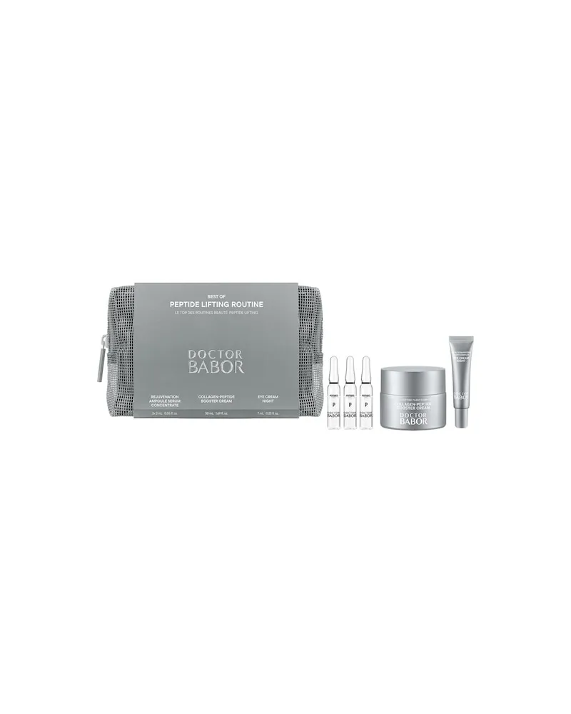 Babor Doctor-BABOR LiftingPeptide Lifting Routine BABOR Collagen Peptide Booster Cream 50 ml + BABOR Eye Cream Night 7 ml + BABOR Rejuvenation Ampoules 3x2 ml + Cosmetic Pouch 114,90 