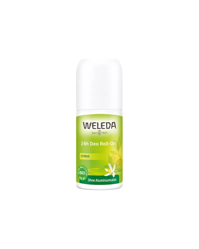 Weleda Koerperpflege DeodorantsNatürlich frisch und wirksam, 24h Schutz ohne AluminiumsalzeCitrus 24h Deo Roll-On 125,20 € / 1 l 