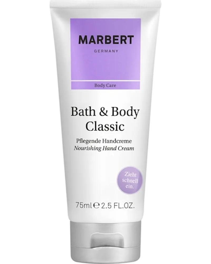 Marbert Pflege Bath & Body Nourishing Hand Cream 