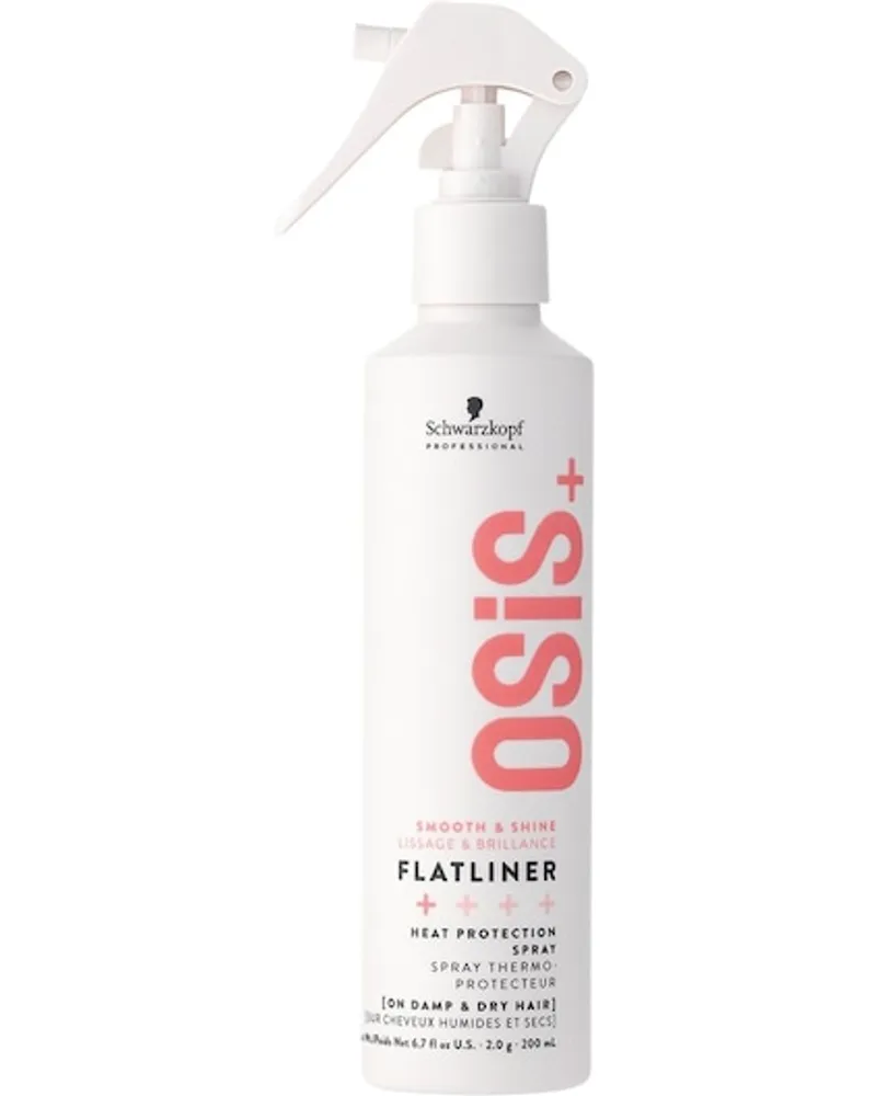 Schwarzkopf OSIS+ Geschmeidigkeit & Glanz Flatliner Heat Protection Spray 