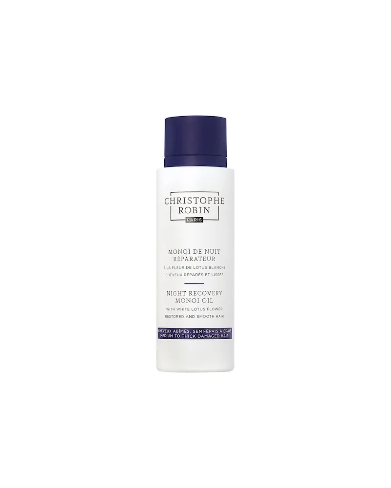 Christophe Robin Christophe-Robin Haarpflege PflegeNight Recovery Monoi Oil with White Lotus Flower 224,00 € / 1 l 