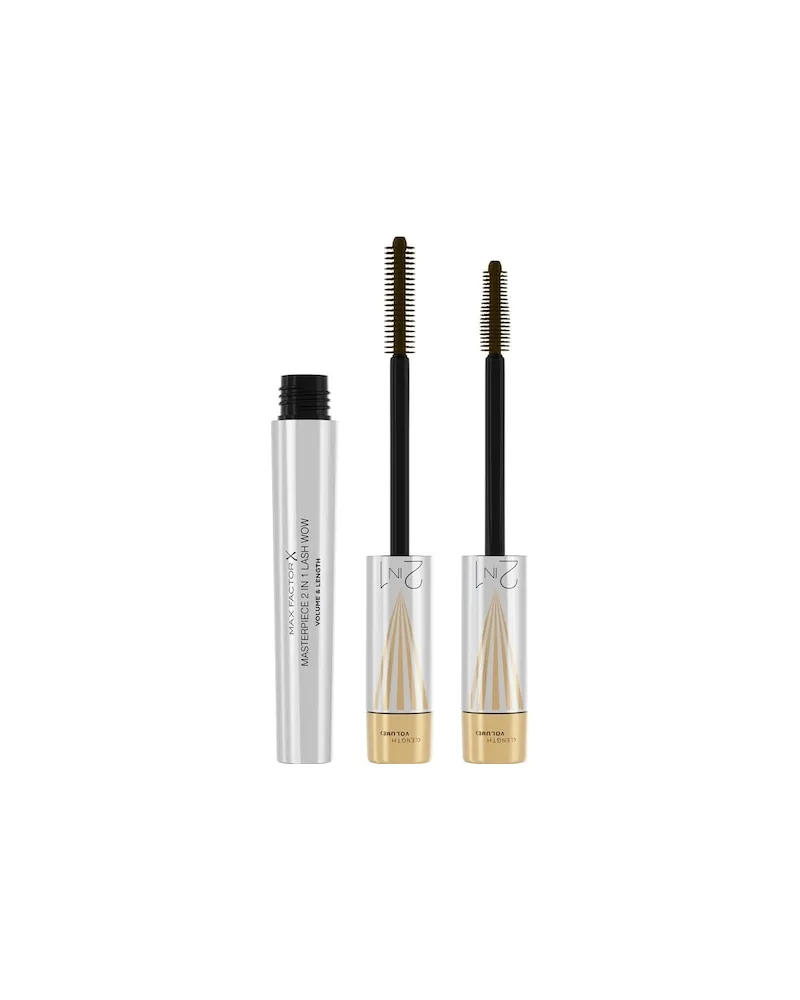 Max Factor Max-Factor Make-Up AugenMasterpiece 2in1 Lash Wow Mascara 2 Black Brown 