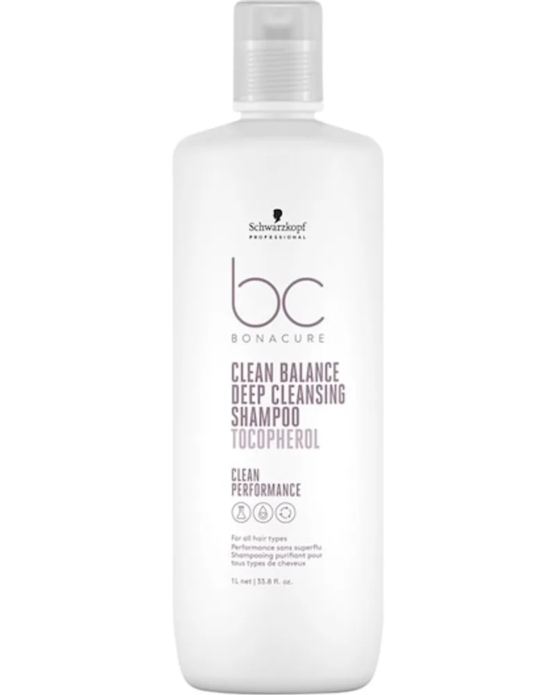 Schwarzkopf BC Bonacure Clean Balance Deep Cleansing Shampoo 