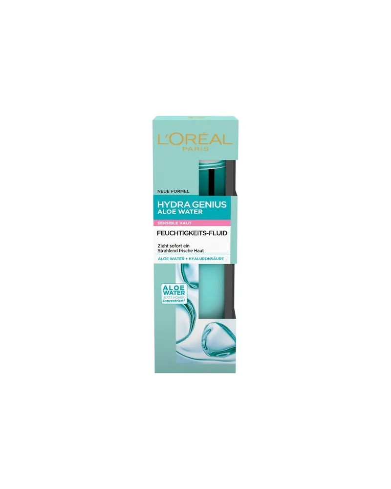 L'Oréal LOreal-Paris Gesichtspflege FeuchtigkeitspflegeAloe Water Feuchtigkeits-Fluid Normale Haut & Trockene Haut 185,57 € / 1 l 