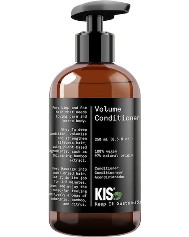KIS Keratin Infusion System Haare Green Volume Conditioner 