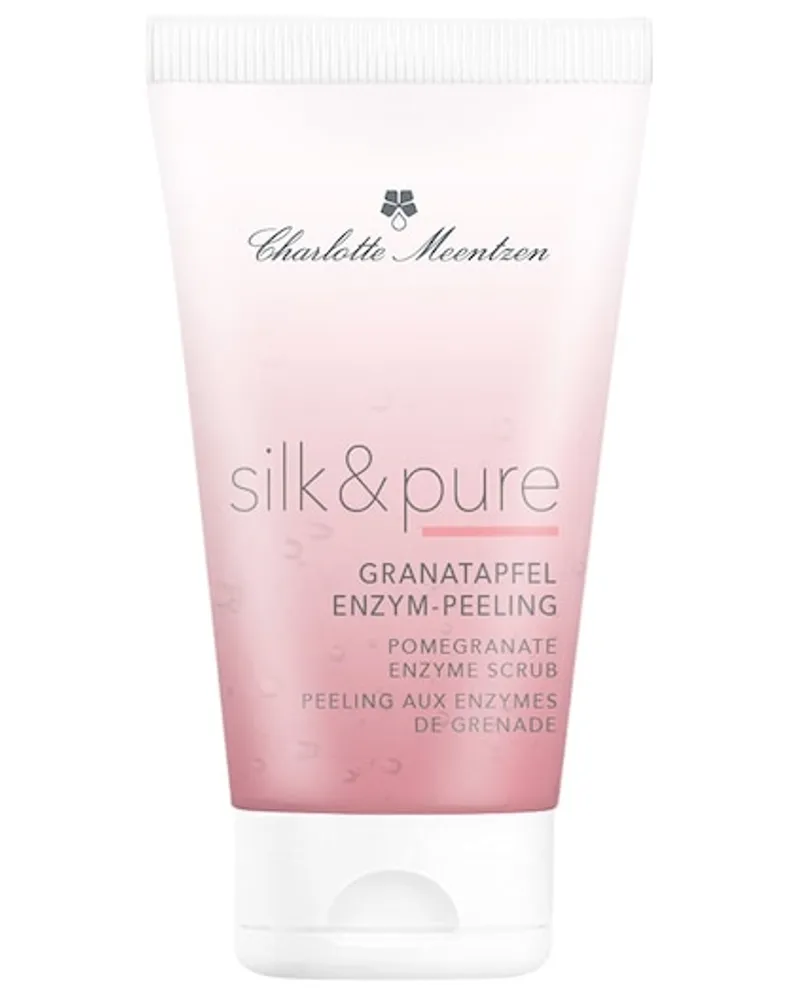 Charlotte Meentzen Pflege Silk & Pure Granatapfel Enzym-Peeling 