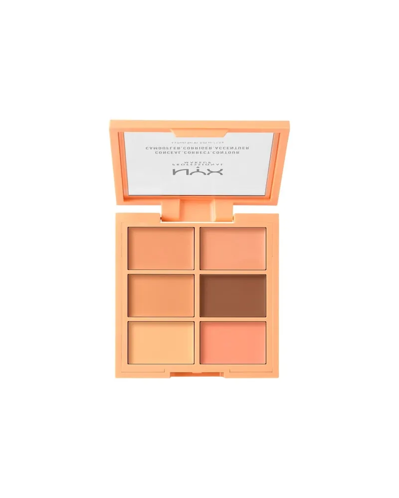 NYX Cosmetics NYX-Professional-Makeup Gesichts-Make-up PuderConceal Correct Countour Palette Light 