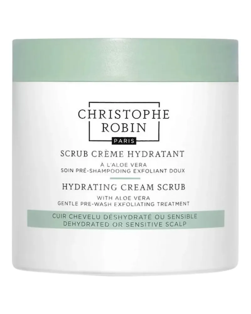 Christophe Robin Haarpflege Pflege Hydrating Cream Scrub with Aloe Vera 