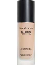 bareMinerals Gesichts-Make-up Foundation Pure Serum Radiant Natural Liquid Foundation Mineral SPF 20 Light Cool 2.5 