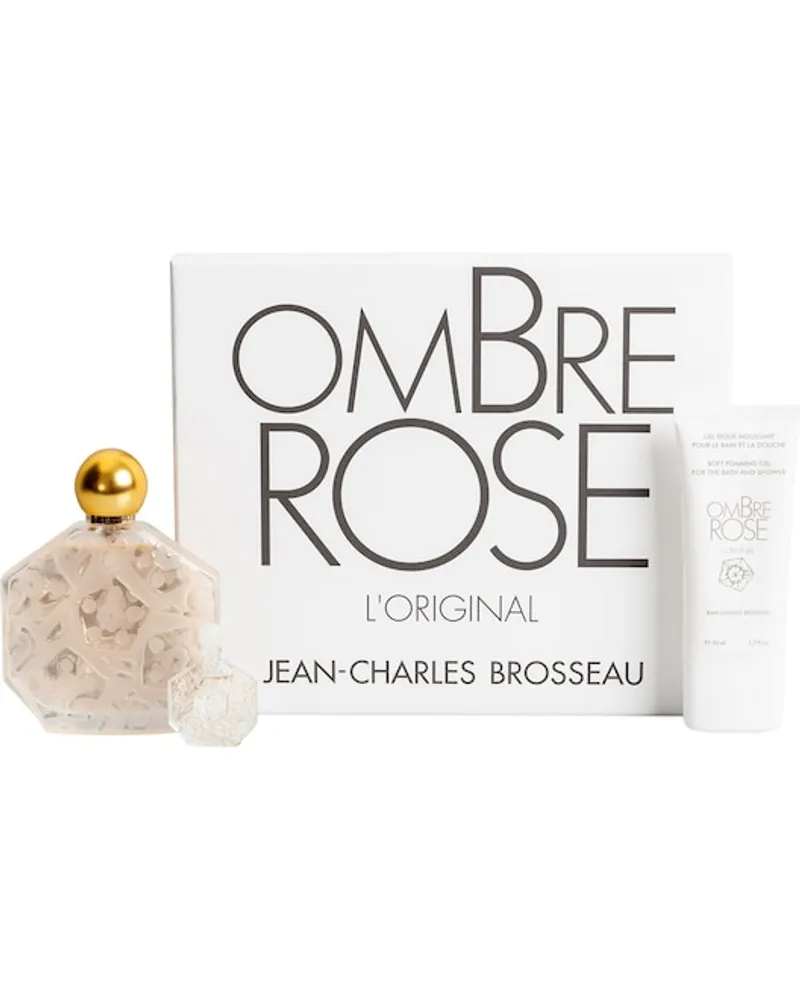 Jean-Charles Brosseau Damendüfte Ombre Rose Geschenkset Eau de Toilette Spray 100 ml + Miniatur 5 ml + Duschgel 50 ml 