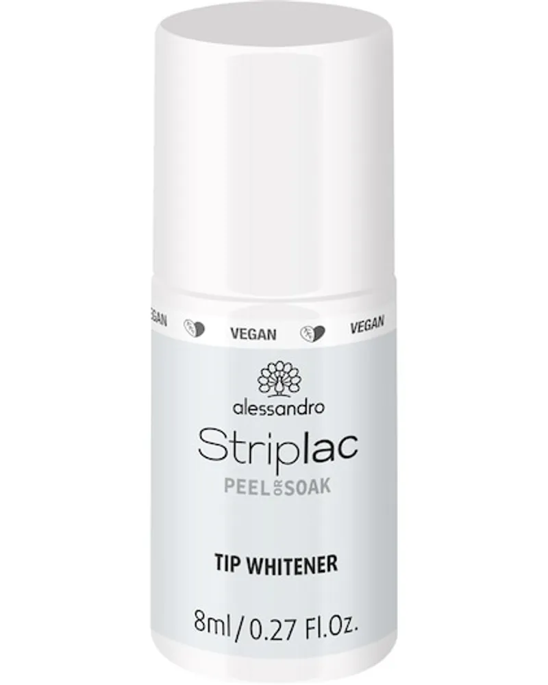 alessandro Nägel Striplac Peel Or Soak Zubehör Tip Whitener - Vegan Nr. 484 