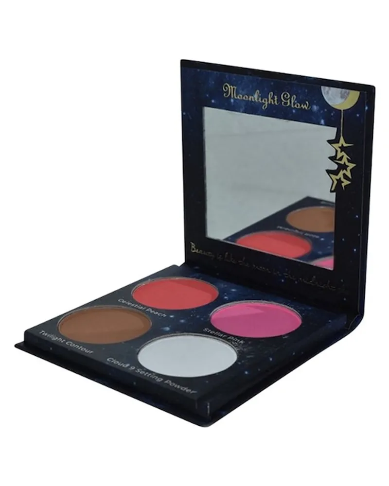 LaSplash Cosmetics Teint Make-Up Highlighter Moonlight Glow Face Palette Star 