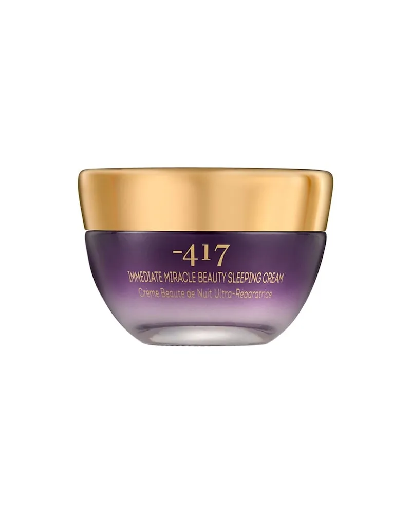 MINUS 417 Gesichtspflege Immediate-MiraclesBeauty Sleeping Cream 1.980,00 € / 1 l 