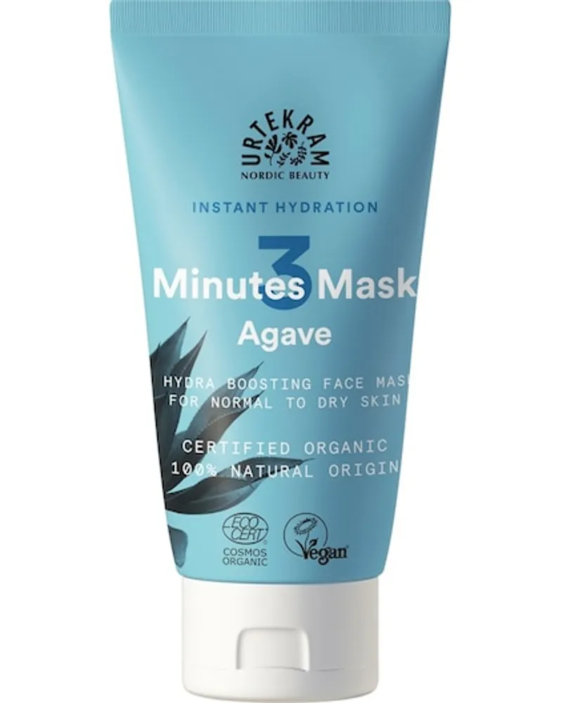 Urtekram Pflege 3 Minutes Hydra Boosting Face Mask Agave 