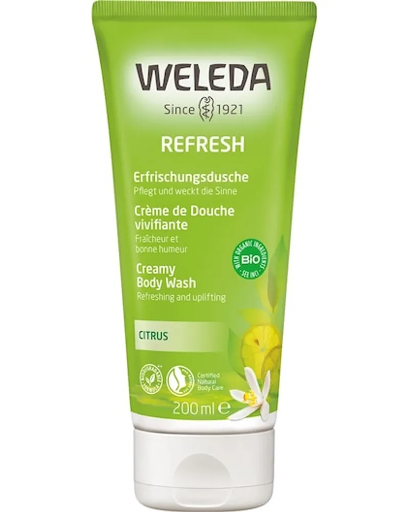 Weleda Körperpflege Duschpflege RefreshErfrischungsdusche Citrus 