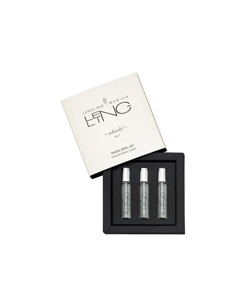 LENGLING MUNICH LENGLING-MUNICH Unisexduefte No-7-SekushiTravel Refill Set Extrait de Parfum 
