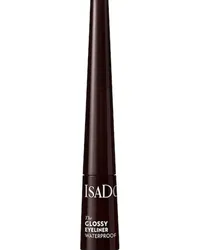 IsaDora Augen Eyeliner & Kajal Glossy Eyeliner Waterproof 40 Chrome Black 