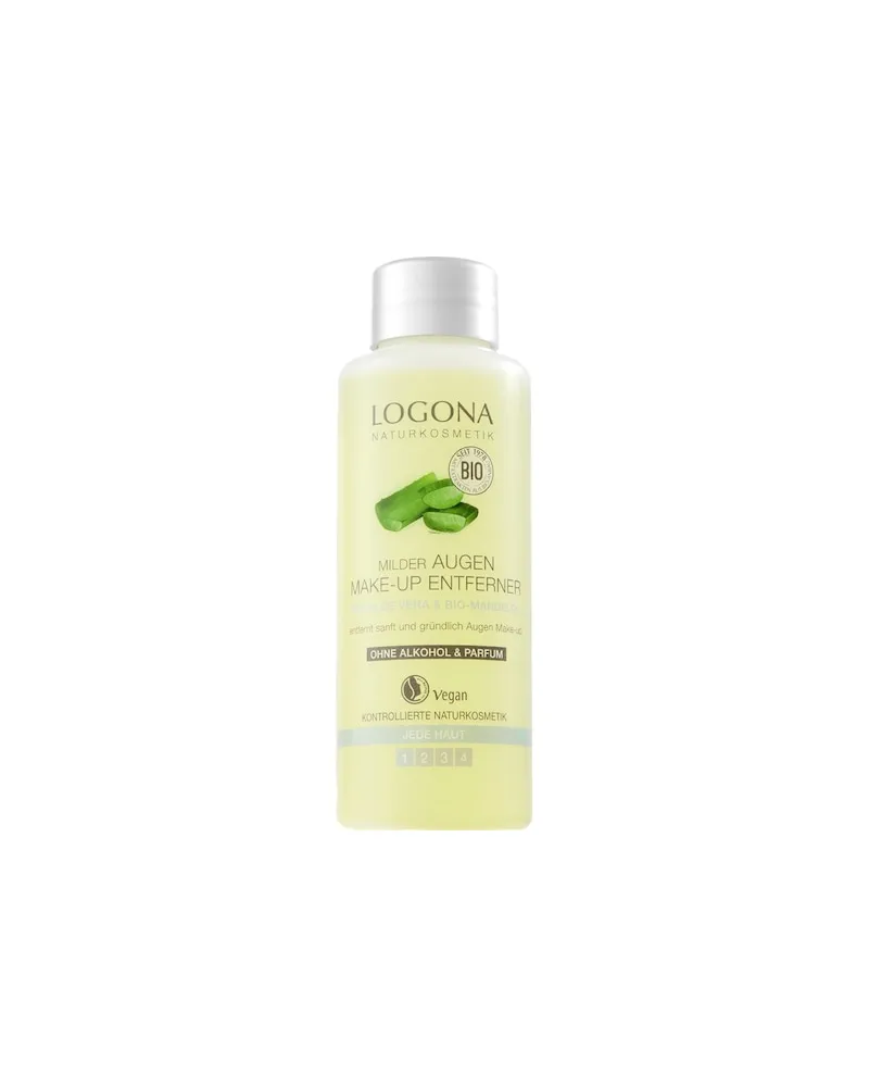 Logona Gesichtspflege ReinigungBio-Aloe Vera & Bio-MandelölMilder Augen Make-up Entferner 64,08 € / 1 l 