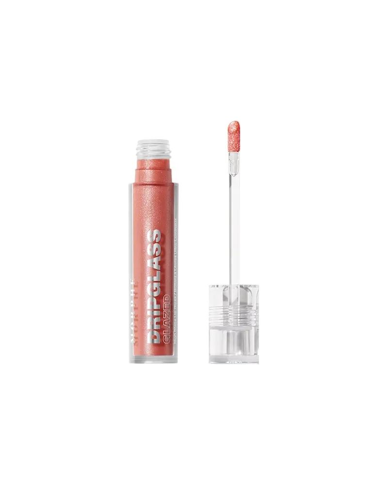 MORPHE Lippen Make-up Lip Gloss Dripglass Glazed Cosmic Coral 