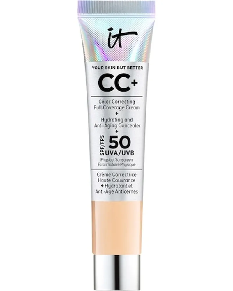 IT Cosmetics Collection Anti-Aging Your Skin But Better CC+ Cream SPF 50 Travel Size Rich 