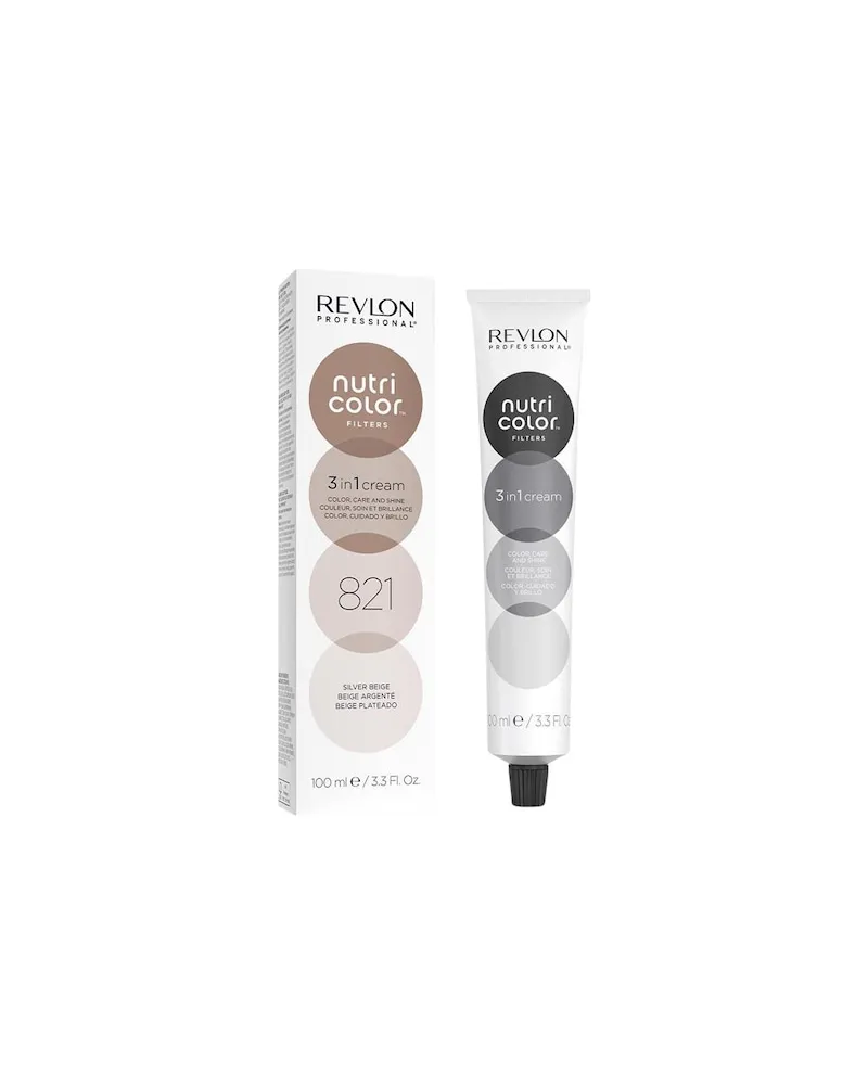 Revlon Revlon-Professional Haarfarbe-Haartoenung Nutri-Color-Filters821 Silver Beige 72,13 € / 1 l 