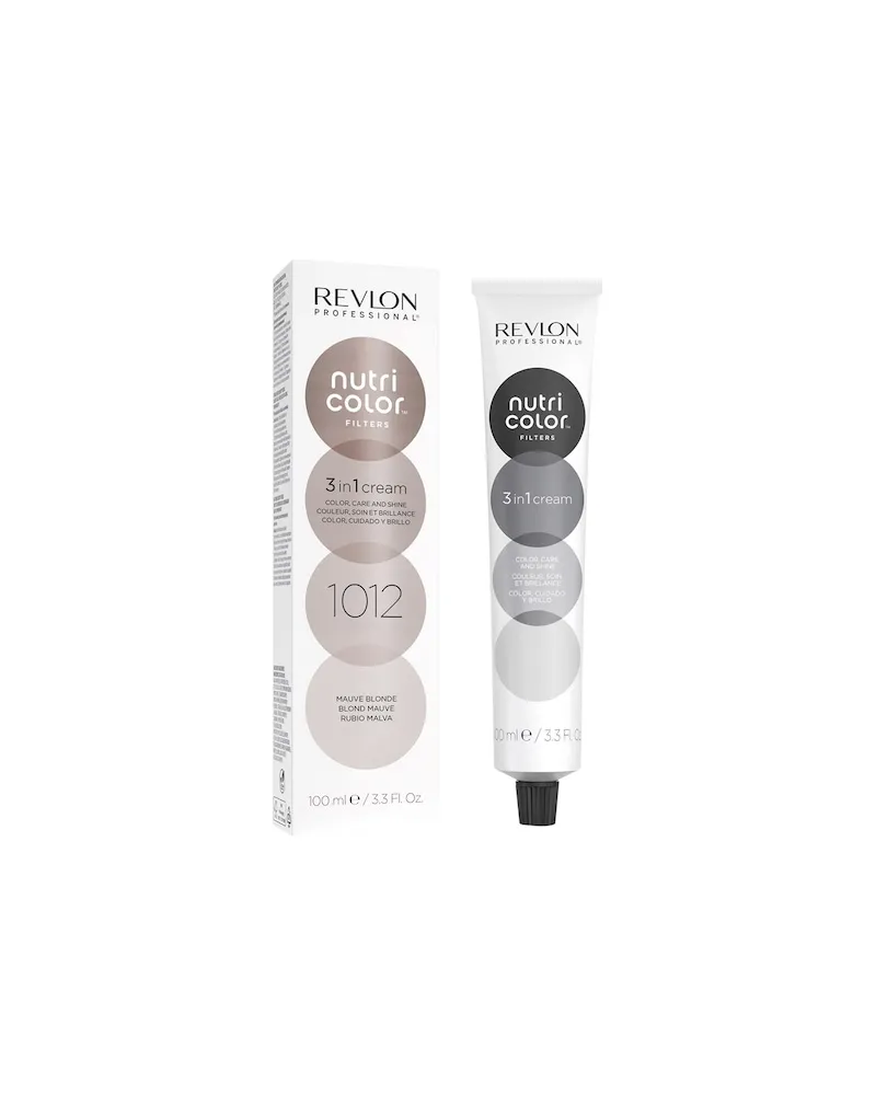 Revlon Revlon-Professional Haarfarbe-Haartoenung Nutri-Color-Filters1012 Mauve Blonde 68,88 € / 1 l 