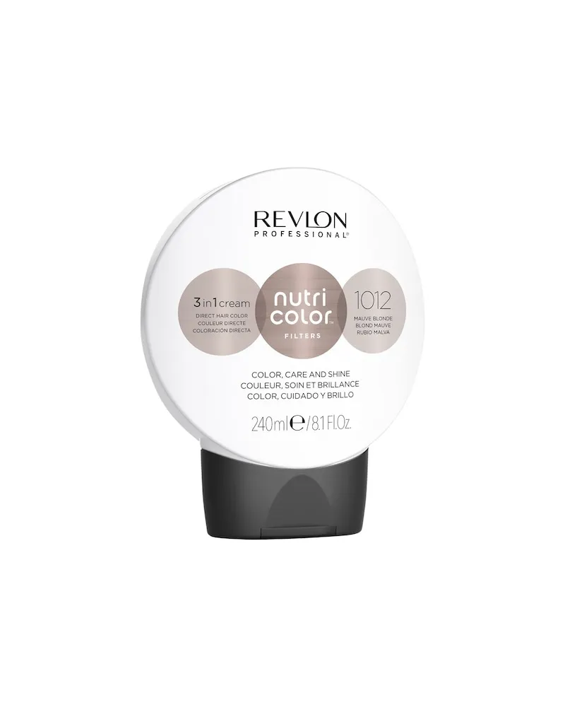 Revlon Revlon-Professional Haarfarbe-Haartoenung Nutri-Color-Filters1012 Mauve Blonde 68,88 € / 1 l 