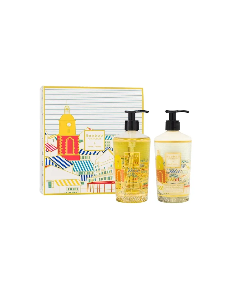 Baobab Collection Collection My-First-BaobabGeschenkset À Saint-Tropez Hand Wash Gel 350 ml + Body & Hand Lotion 350 ml 110,00 