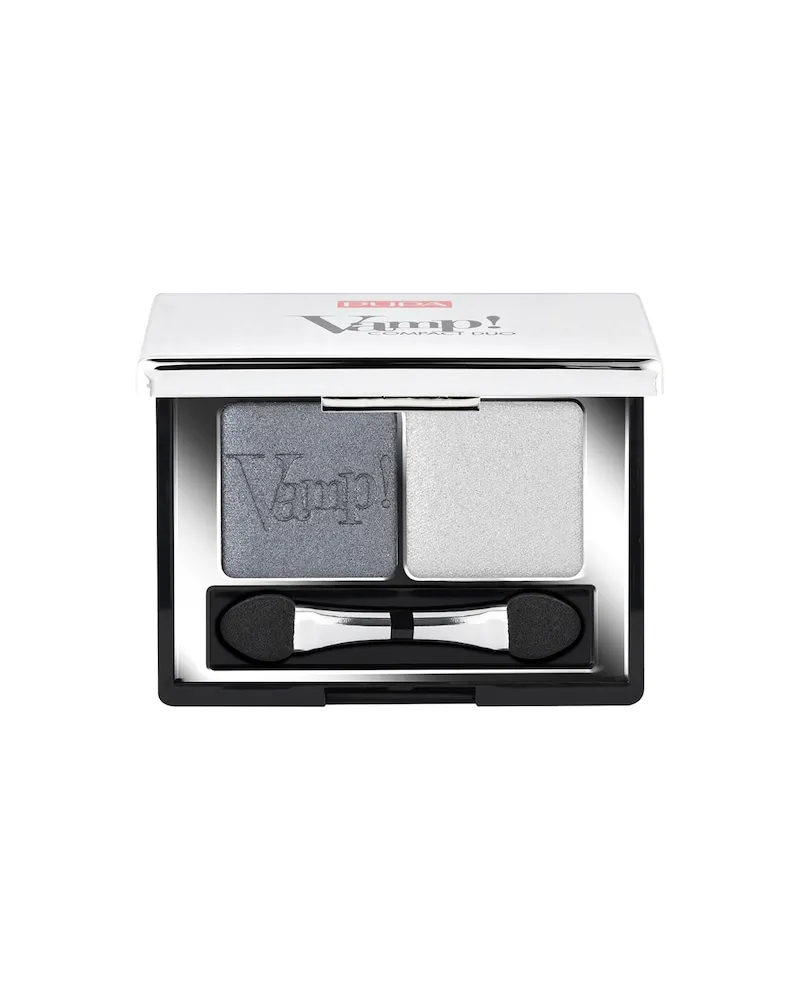 PUPA Milano PUPA-Milano Augen LidschattenVamp! Compact Eyeshadow Duo Nr. 009 Silver Stone 