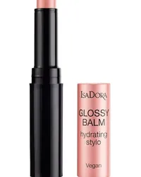 IsaDora Lippen Lipgloss Glossy Balm Hydrating Stylo 44 Rosewood 