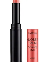 IsaDora Lippen Lipgloss Glossy Balm Hydrating Stylo 44 Rosewood 