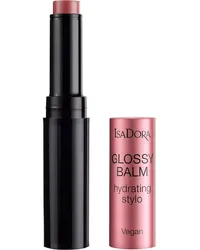 IsaDora Lippen Lipgloss Glossy Balm Hydrating Stylo 44 Rosewood 