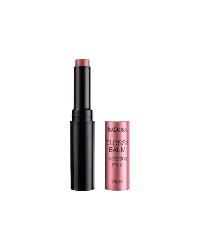 IsaDora Lippen Lipgloss Glossy Balm Hydrating Stylo 44 Rosewood 