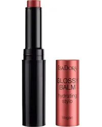 IsaDora Lippen Lipgloss Glossy Balm Hydrating Stylo 44 Rosewood 