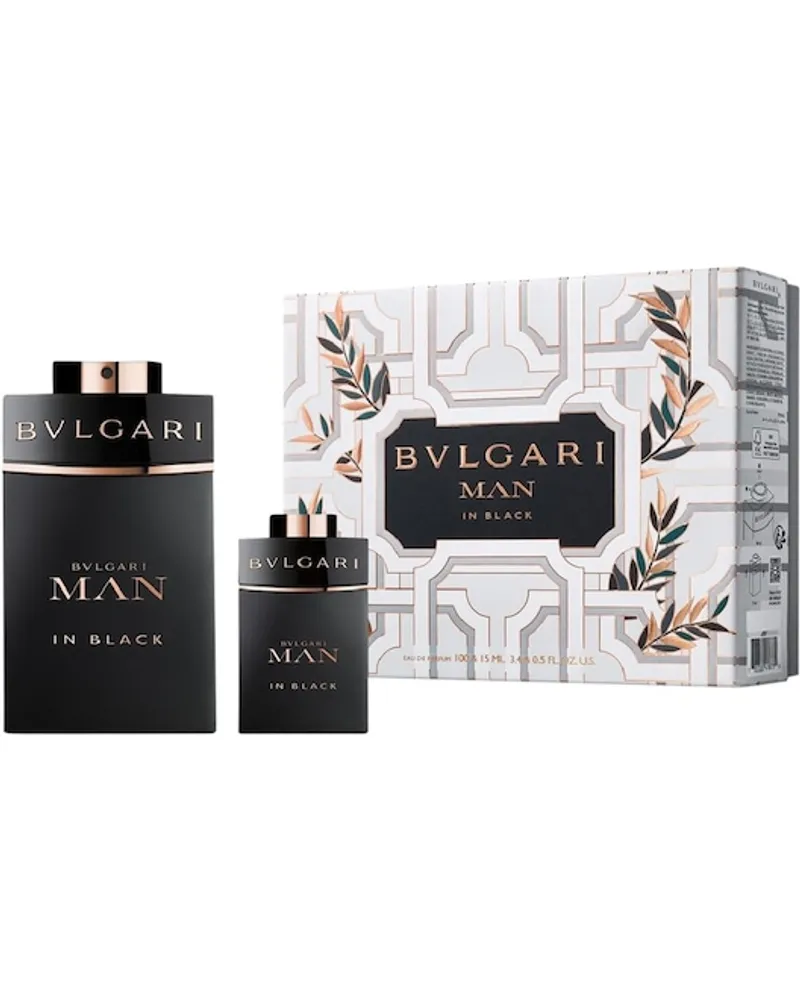 Bulgari Herrendüfte BVLGARI MAN Geschenkset Man In Black Eau de Parfum Spray 100 ml + Travel Spray 15 ml 