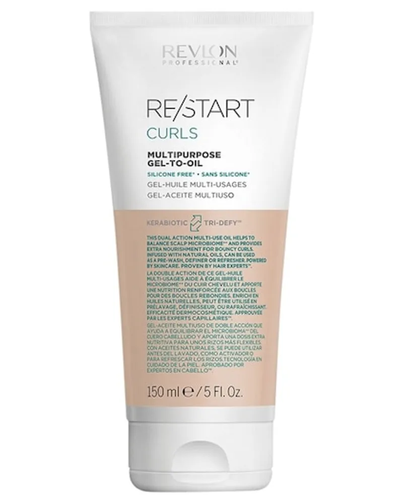 Revlon Re Start Curls Multipurpose Gel-To-Oil 