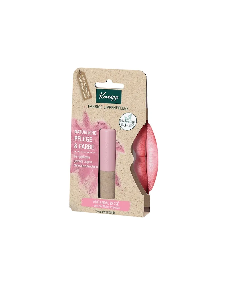Kneipp Pflege GesichtspflegeFarbige Lippenpflege Natural Rosé 