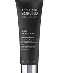 Annemarie Börlind Gesichtspflege BEAUTY MASKS 2 in 1 Black Mask 