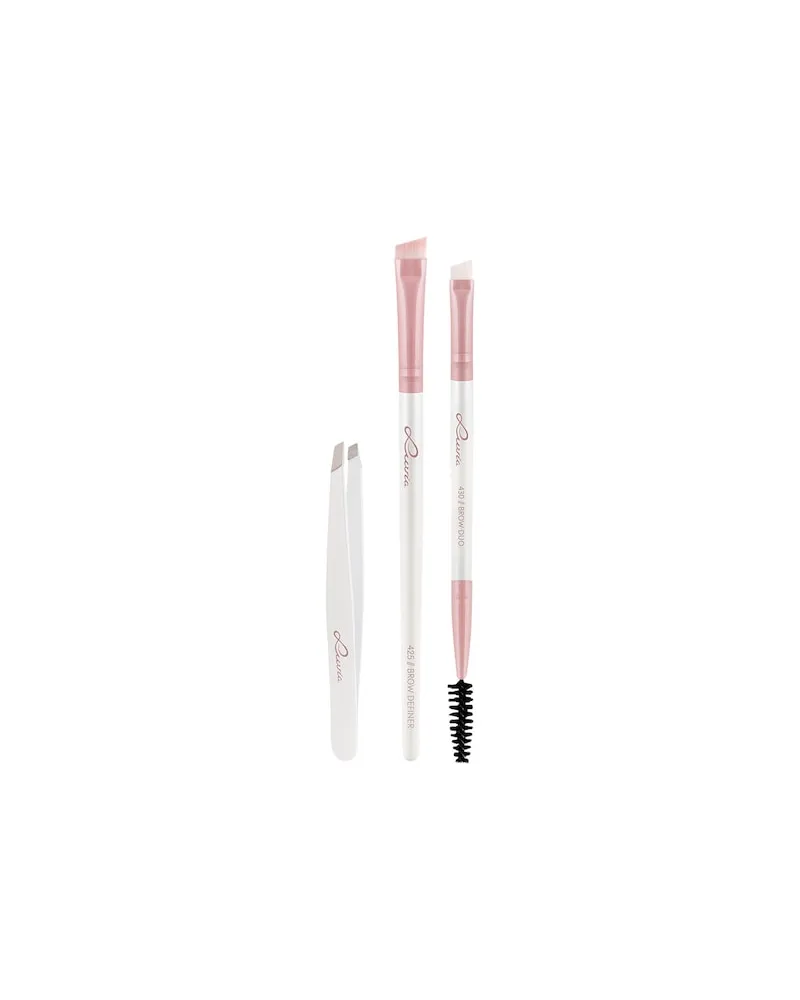 Luvia Cosmetics Luvia-Cosmetics Pinsel PinselsetPrime Vegan Candy Prime Brow Kit Brow Duo + Brow Definer + Precision Tweezer 14,37 