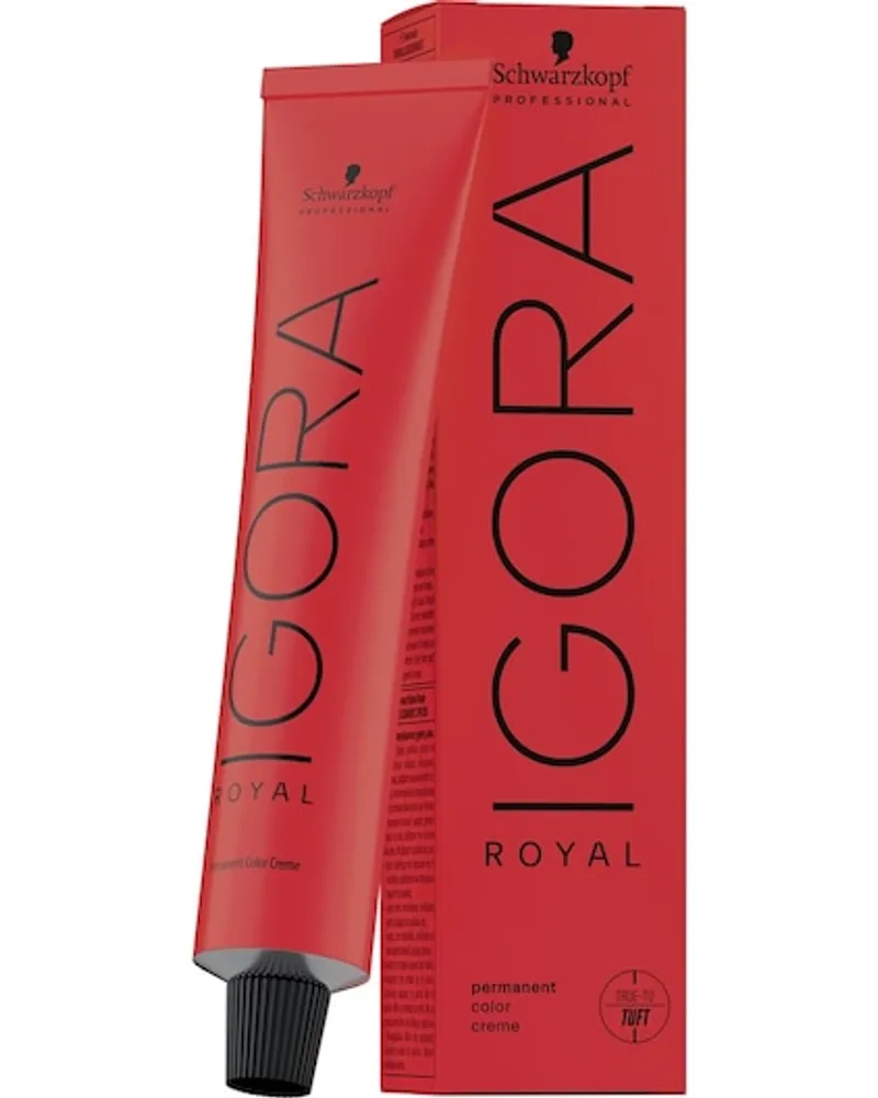 Schwarzkopf Haarfarben Igora Royal CoolsPermanent Color Creme 6-31 Dunkelblond Matt Cendré 