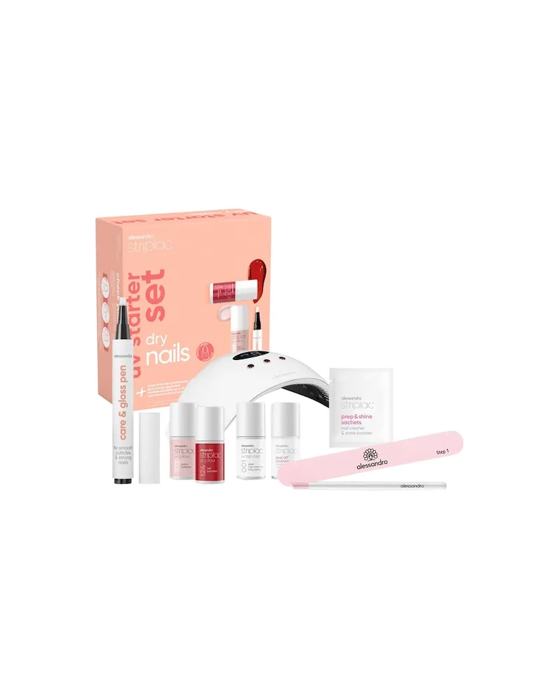 alessandro Naegel Striplac-UV-ColourUV Starter Set Dry Nails 51,99 