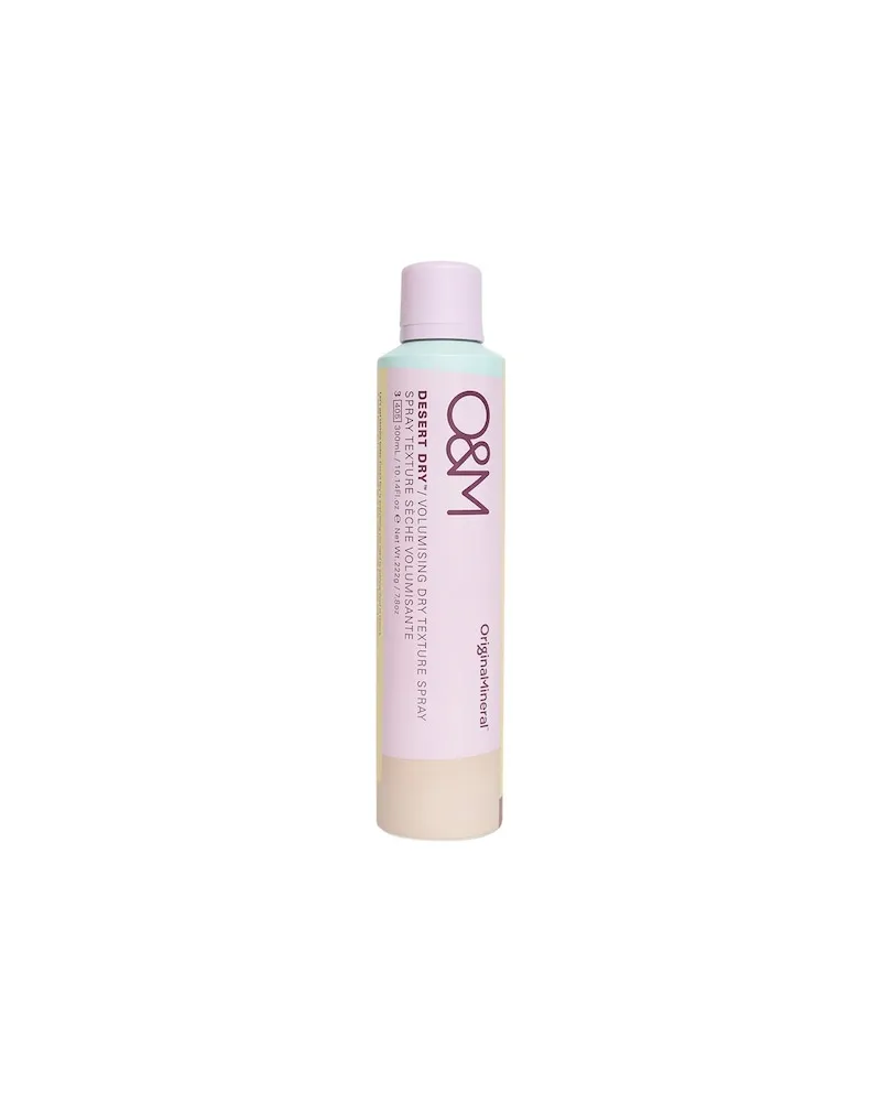 O&M Original-Mineral Haarpflege ShampooTrockenshampooDesert Dry Volumising Texture Spray 94,33 € / 1 l 